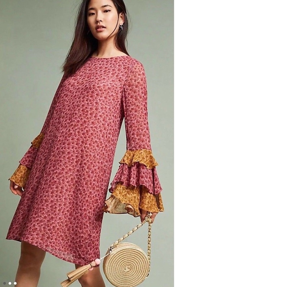 NWT Anthropologie Lanara shift dress SP new with tag petite small - Picture 1 of 9